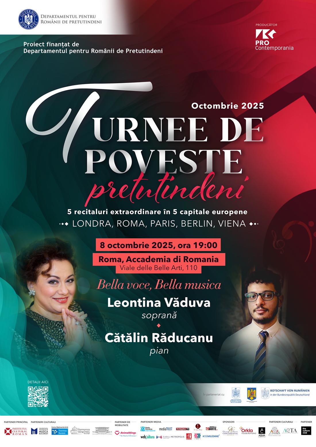 Turnee de Poveste Pretutindeni – Leontina Văduva – Roma